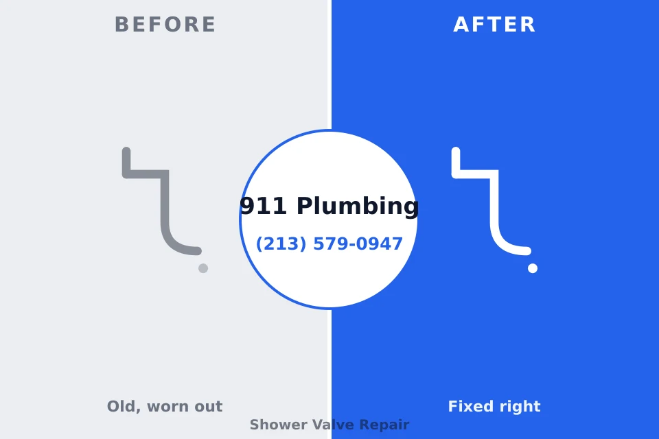 Before and after: plumbing company Lewisville, NC